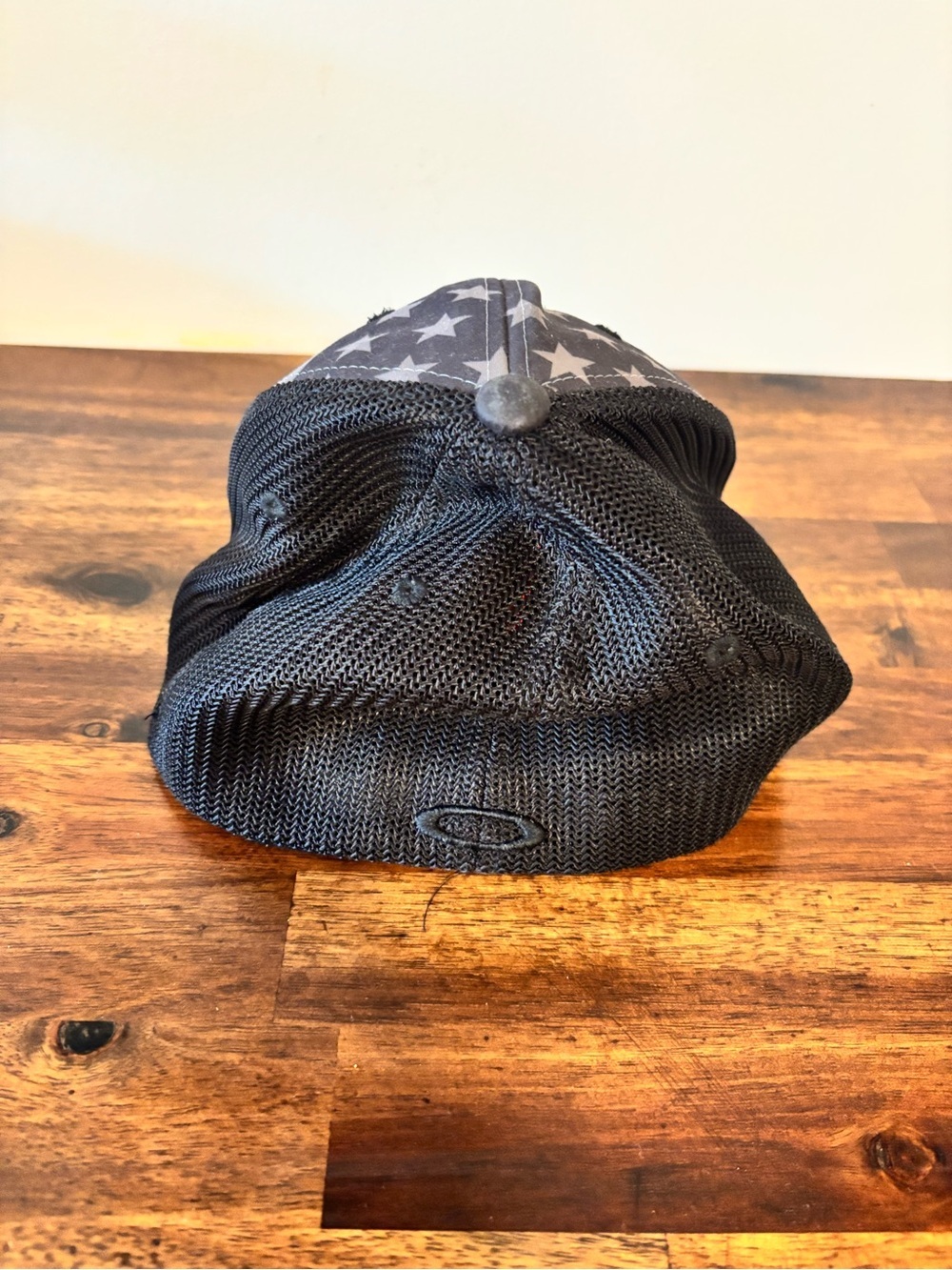 Oakley Hat Flex Fit Black L/XL - Picture 2 of 3